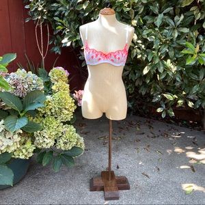 L'Agent by Agent Provocateur Neon Floral Half-Cup Bra - 32D